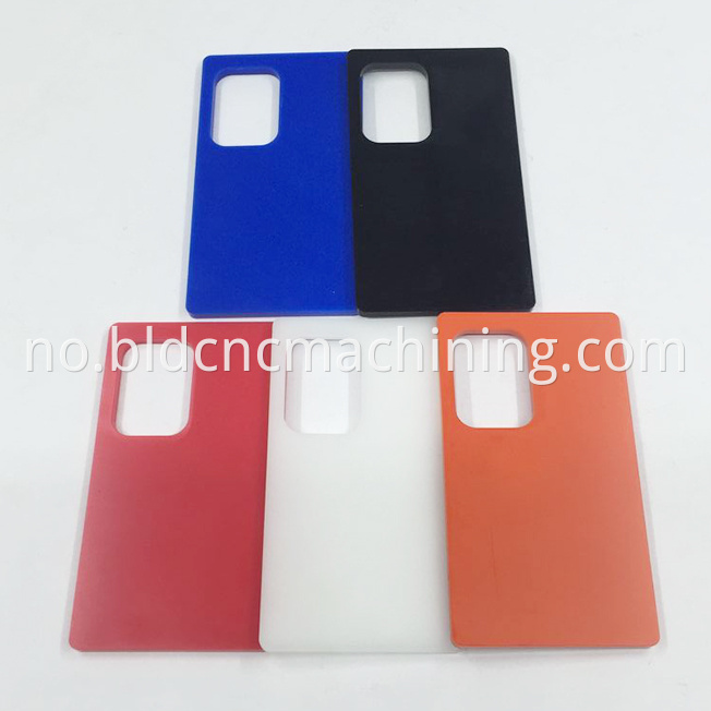 CNC machining color POM material